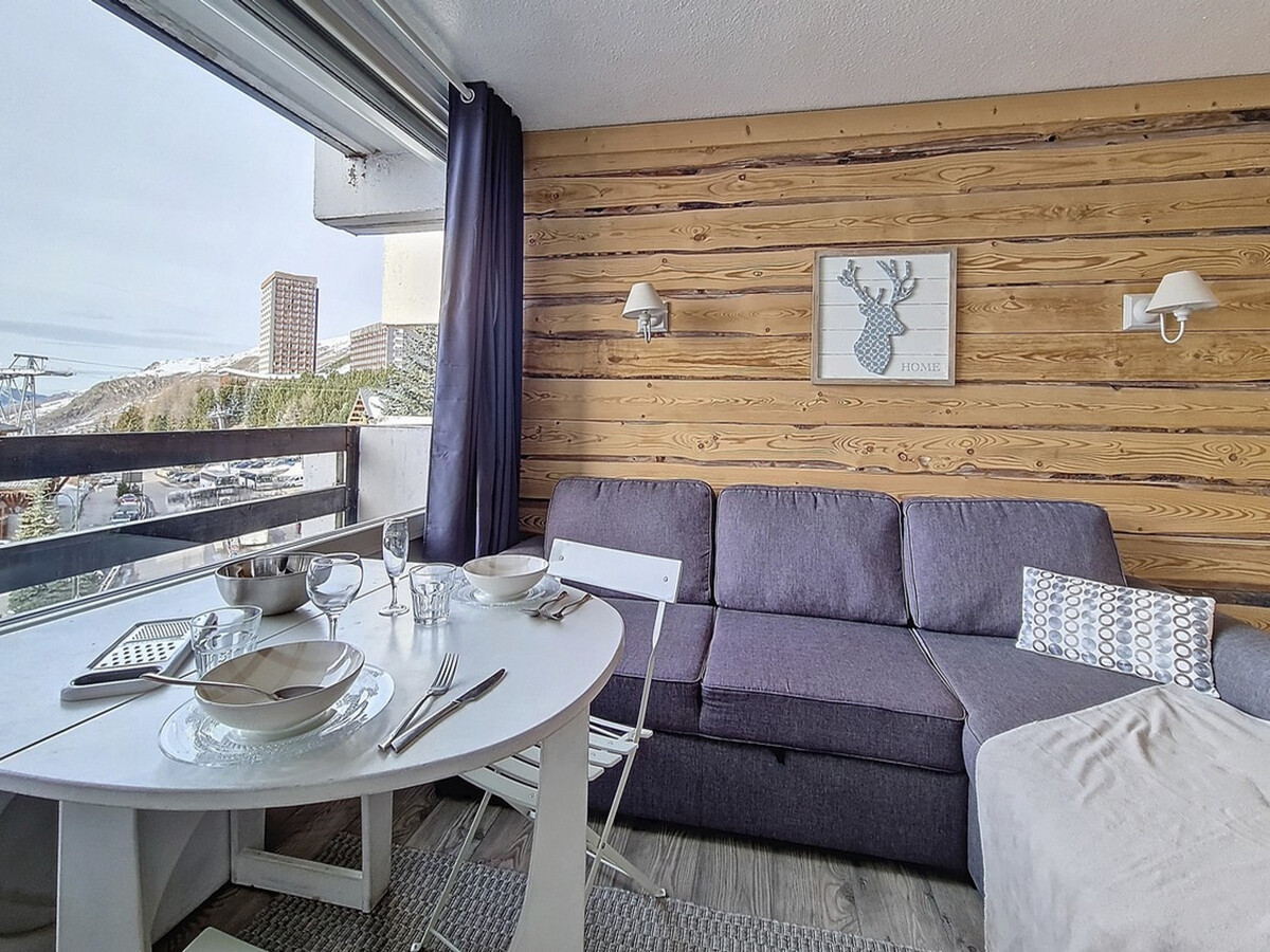 Studio rénové 17 m² avec balcon aux Menuires - Photo 13