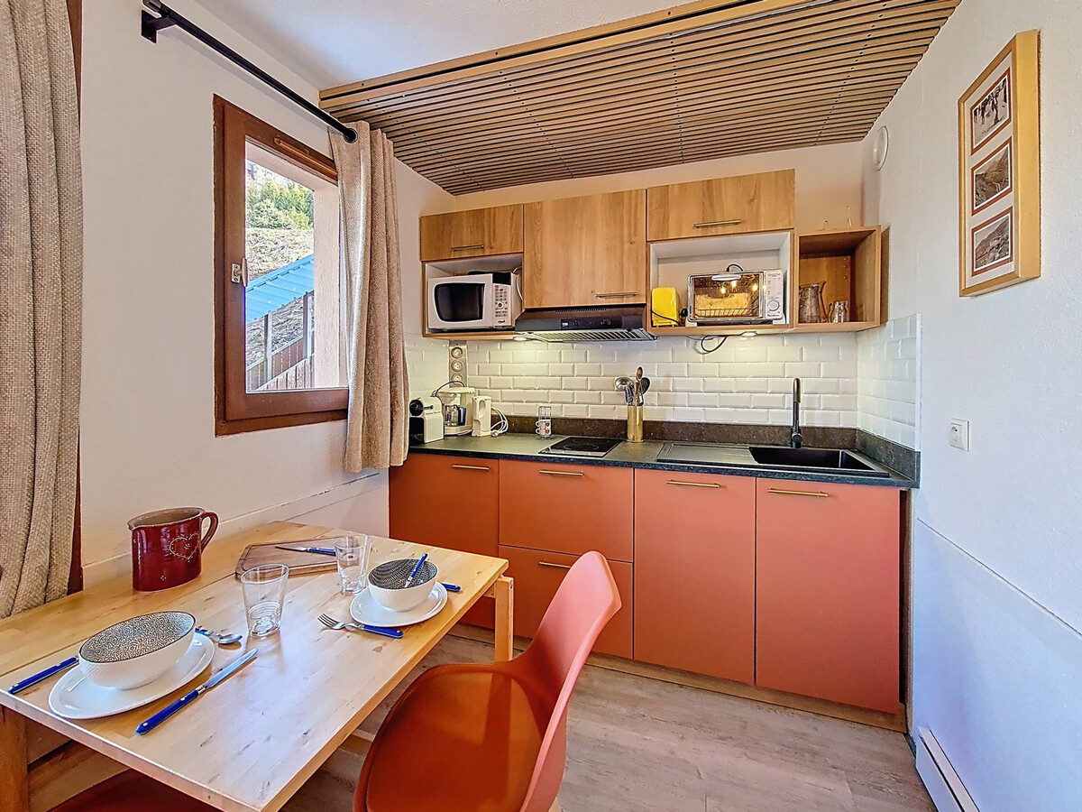 Studio 17 m² avec coin montagne et balcon aux Menuires - Photo 5