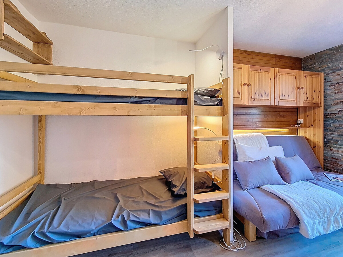 Studio 17 m² avec coin montagne et balcon aux Menuires - Photo 8