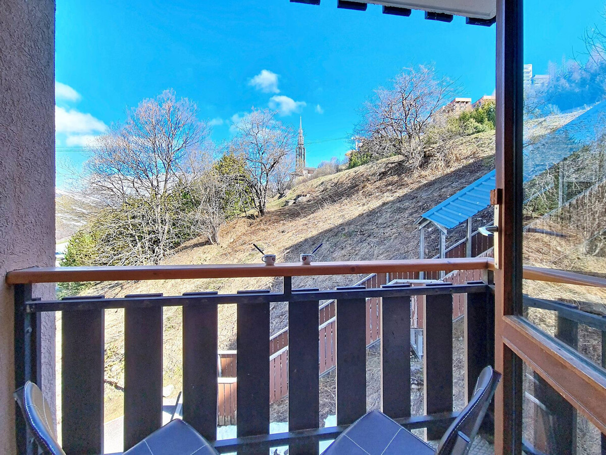Studio 17 m² avec coin montagne et balcon aux Menuires - Photo 10