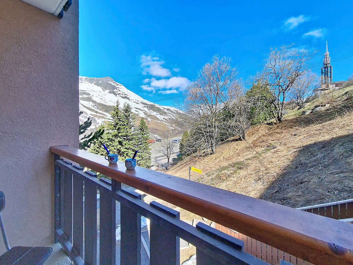 Studio 17 m² avec coin montagne et balcon aux Menuires - Photo 12