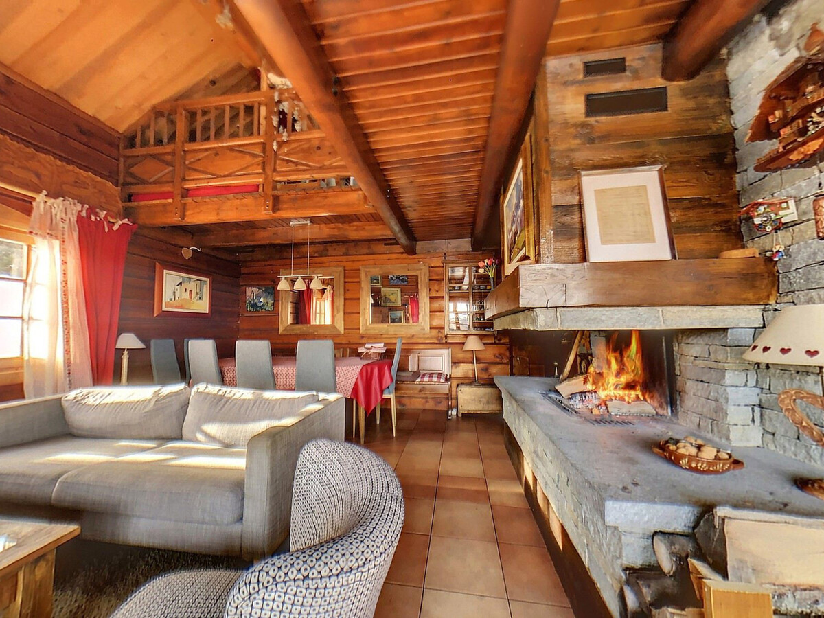 Chalet Rosophée 10 pers, sauna et cheminée au Corbier - Photo 1