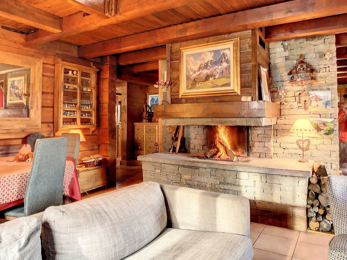 Chalet Rosophée 10 pers, sauna et cheminée au Corbier - Photo 2