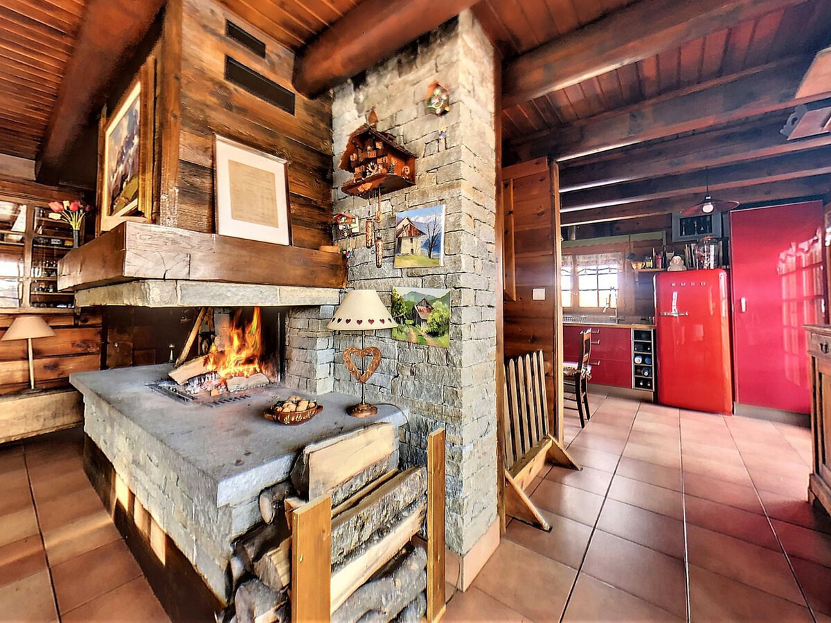 Chalet Rosophée 10 pers, sauna et cheminée au Corbier - Photo 3
