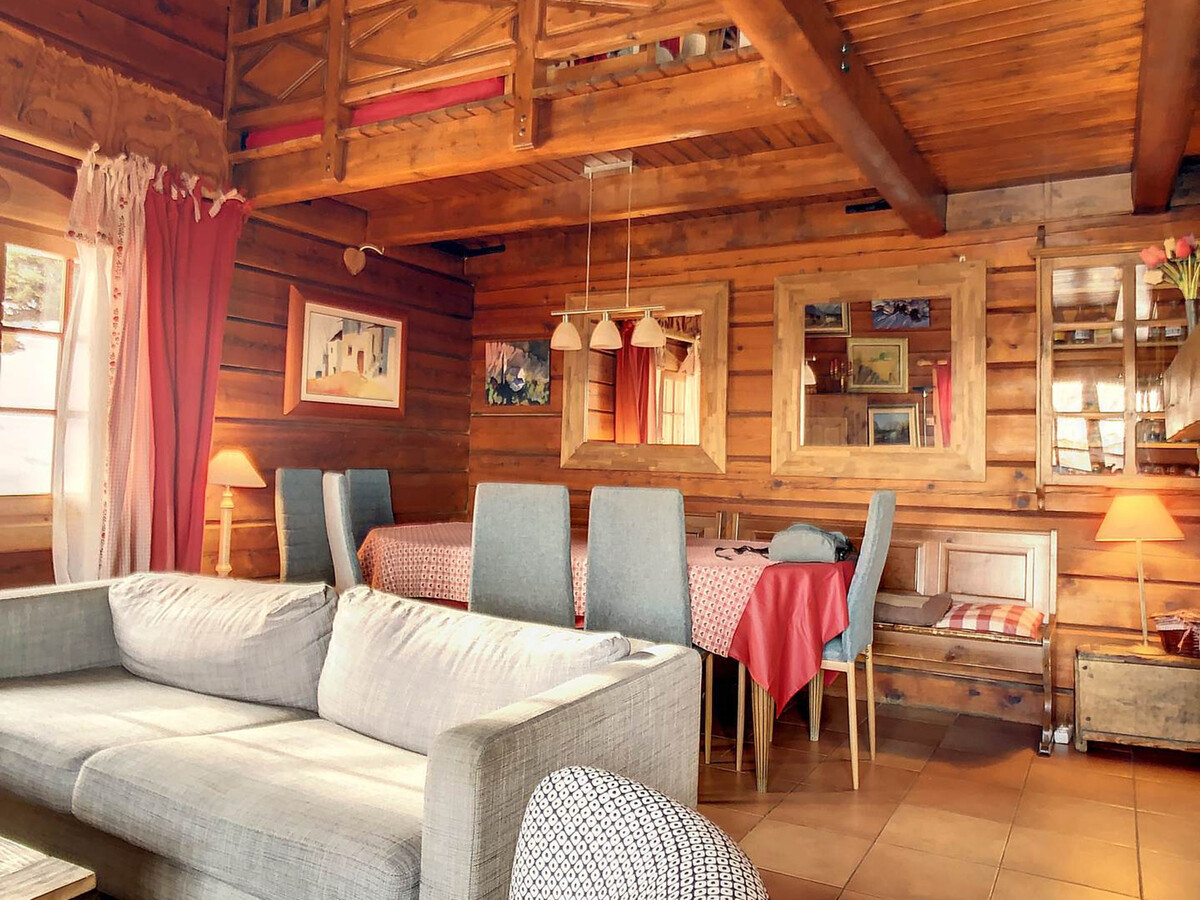 Chalet Rosophée 10 pers, sauna et cheminée au Corbier - Photo 4