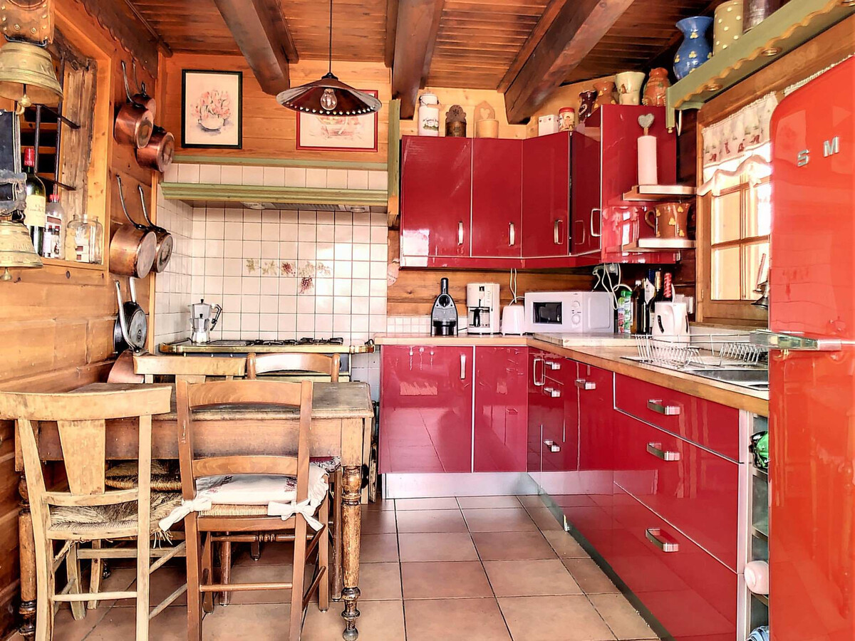 Chalet Rosophée 10 pers, sauna et cheminée au Corbier - Photo 7
