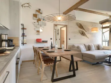 Appart. 3 chambres au dernier étage - Courchevel 1650 : photo 6