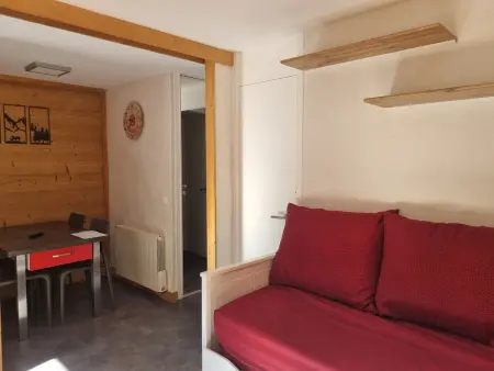 Studio rénové 4 pers., Plagne Bellecôte, cœur de station : photo 4