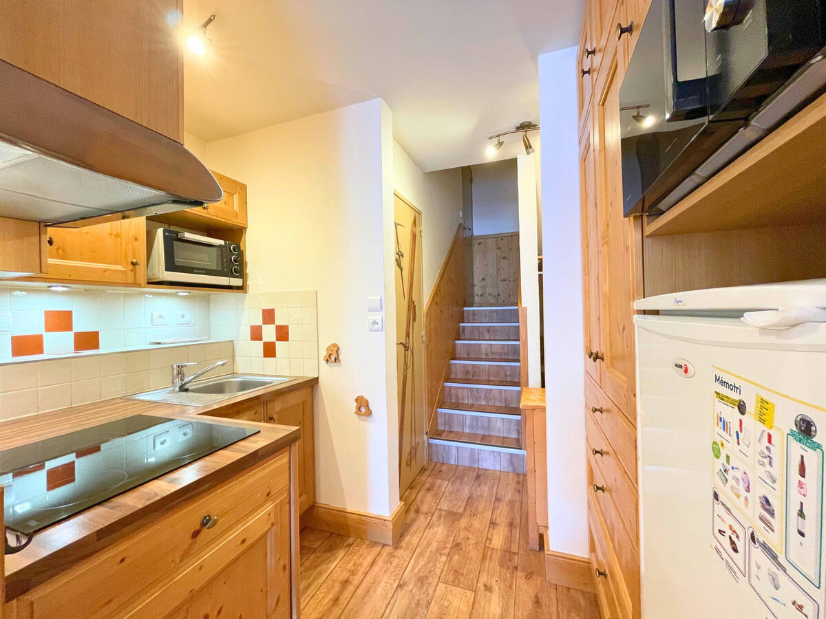 Duplex 6 pers Les Menuires, balcon vue montagne - Photo 5