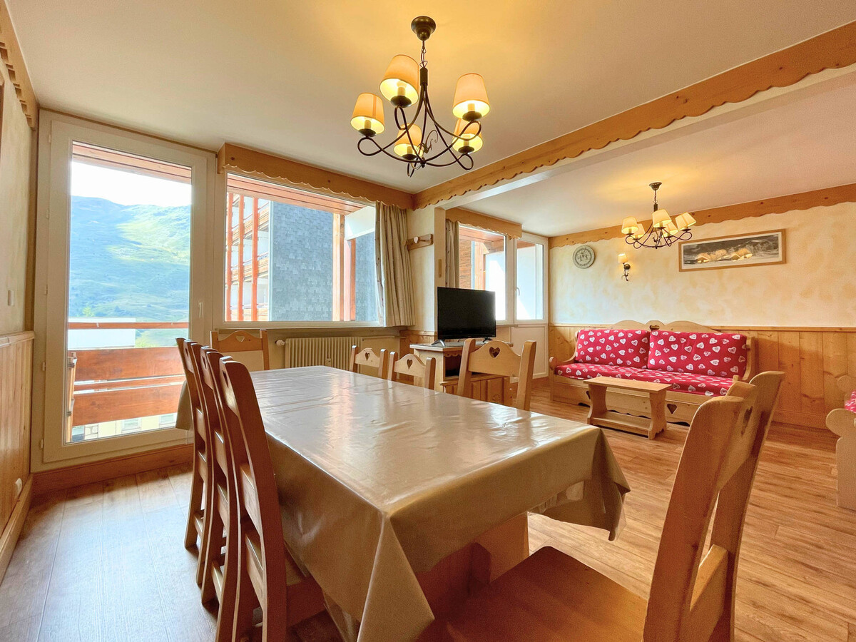 Duplex 6 pers Les Menuires, balcon vue montagne - Photo 6