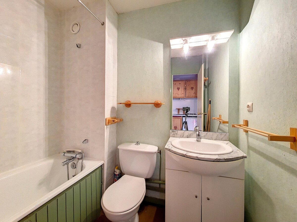 Studio 20m² balcon Sud aux Menuires, pied des pistes - Photo 4