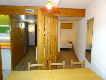 Appart 2 pièces 6 pers, balcon vue Mont Blanc, Arc 1800 : photo 9