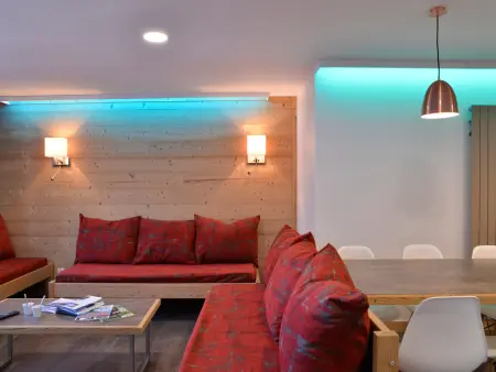 Appartement 11 pers., 4 chambres rénové, balcon, La Plagne : photo 4