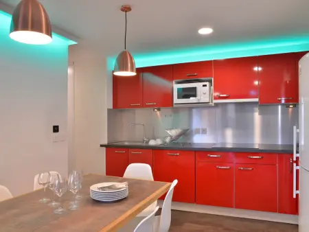 Appartement 11 pers., 4 chambres rénové, balcon, La Plagne : photo 8