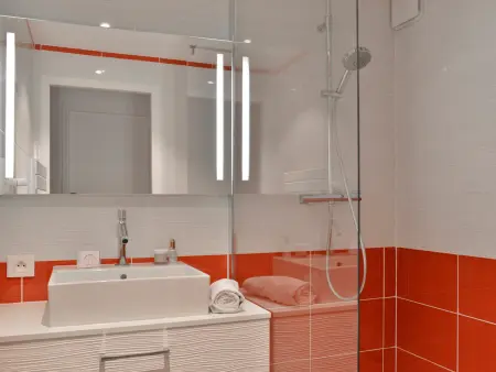 Appartement 11 pers., 4 chambres rénové, balcon, La Plagne : photo 9