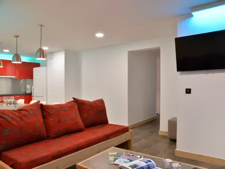 Appartement 11 pers., 4 chambres rénové, balcon, La Plagne : photo 14