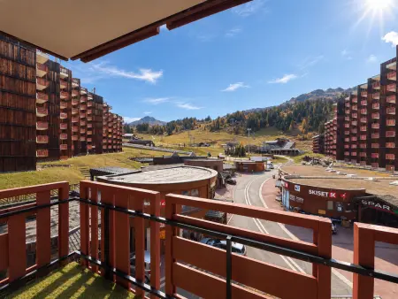 Appartement 11 pers, 4 ch · Plagne Bellecôte · Balcon sud : photo 13