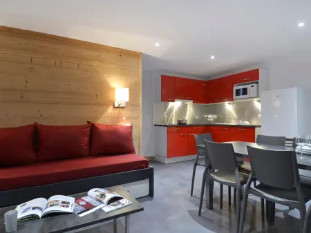 Appartement 3 pièces 8 pers à Plagne Bellecôte, balcon : photo 8