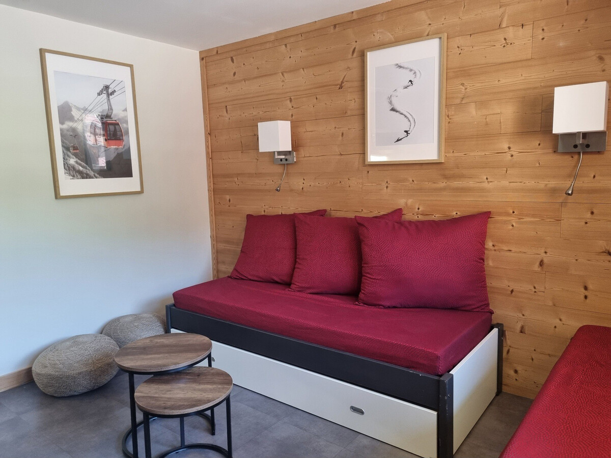 Appartement 2 pièces rénové, balcon vue pistes à Plagne Bellecôte - Photo 1