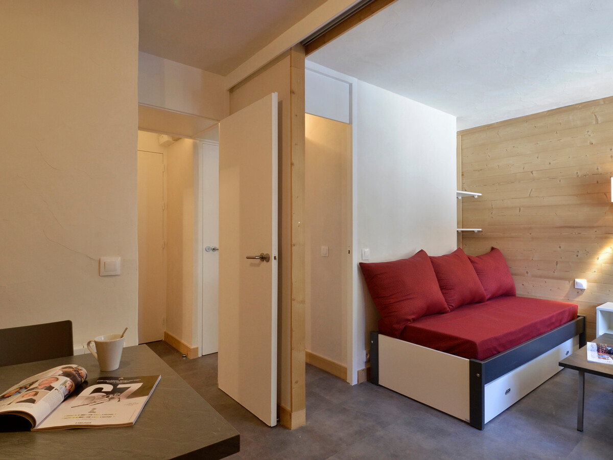 Studio rénové 4 personnes · Balcon · Plagne Bellecôte - Photo 4