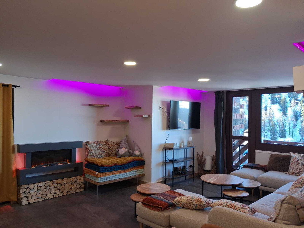 Appart 10 pers, 5 ch, sauna privé à Plagne Bellecôte - Photo 2