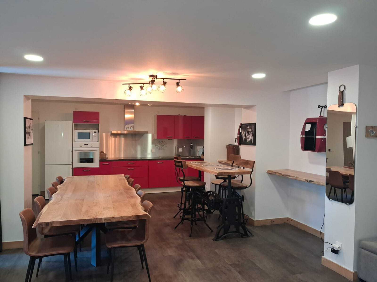 Appart 10 pers, 5 ch, sauna privé à Plagne Bellecôte - Photo 6