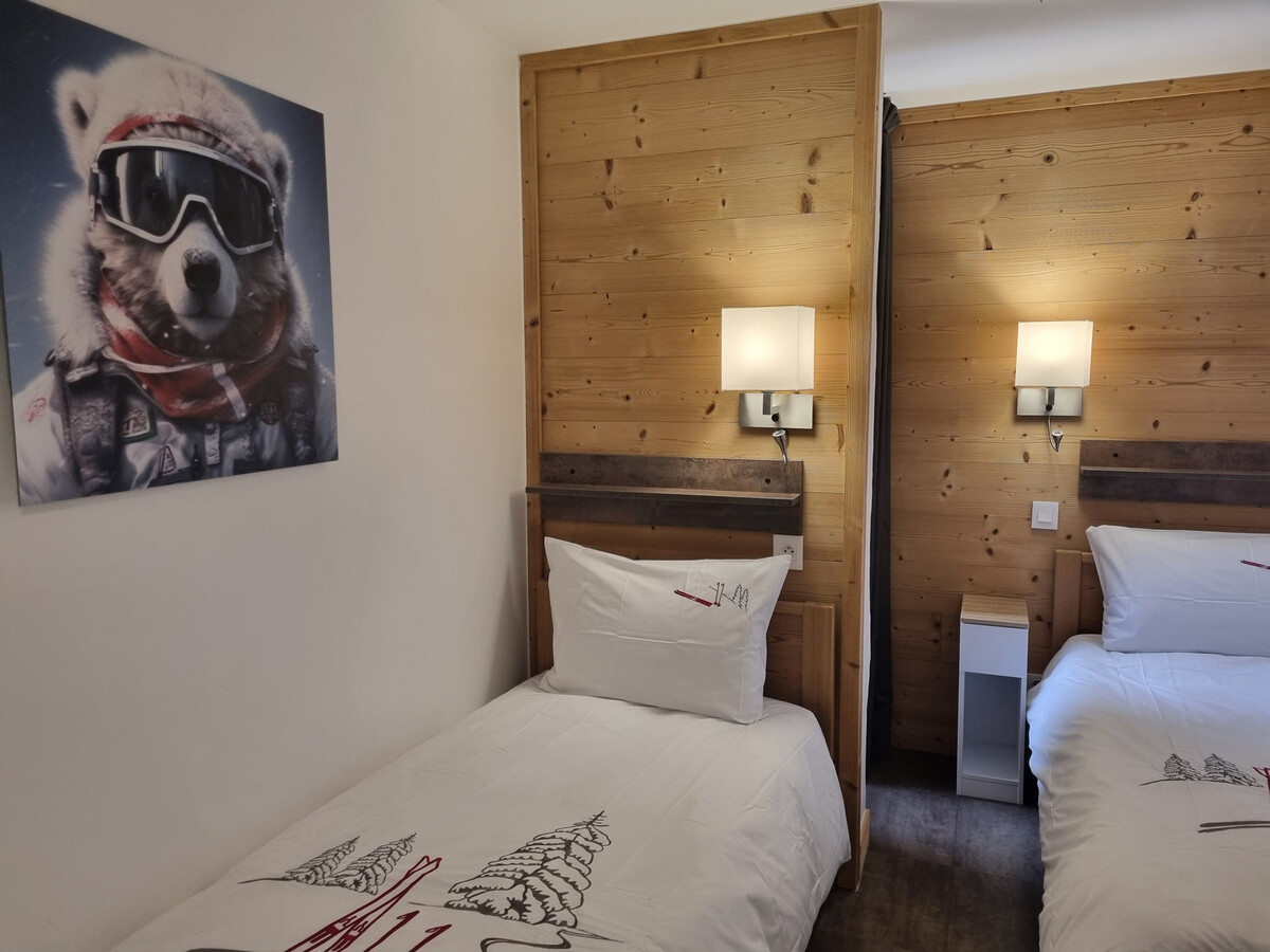 Appart 10 pers, 5 ch, sauna privé à Plagne Bellecôte - Photo 11