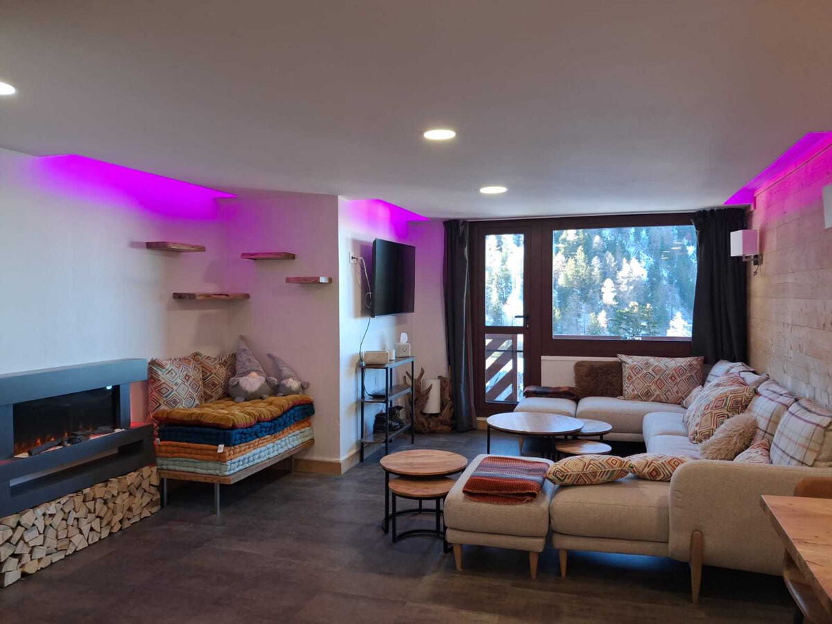 Appart 10 pers, 5 ch, sauna privé à Plagne Bellecôte - Photo 13