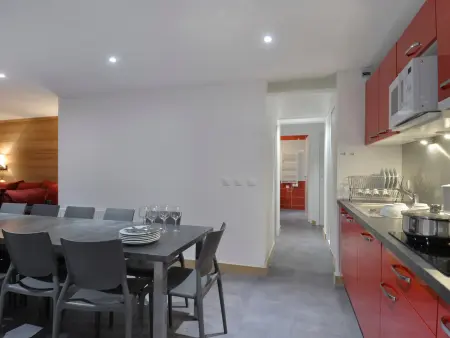 Appartement 11 pers., 4 chambres, balcon, Plagne Bellecôte : photo 7