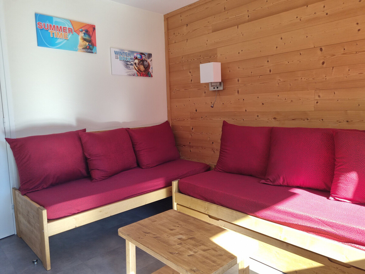 Appartement 5 pers, balcon vue pistes à Plagne Bellecôte - Photo 1