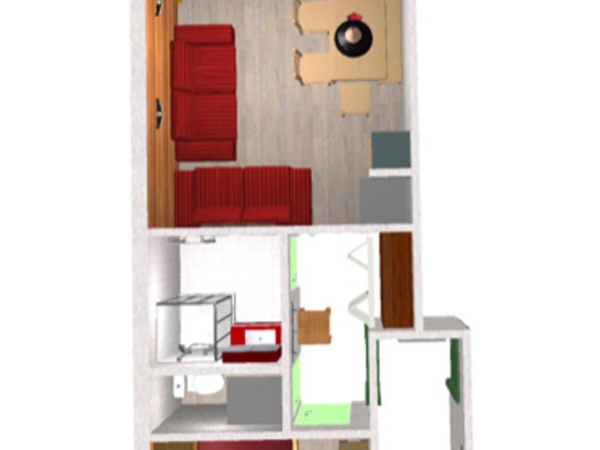 Appartement 2 pièces rénové, 150m des pistes - Photo 9