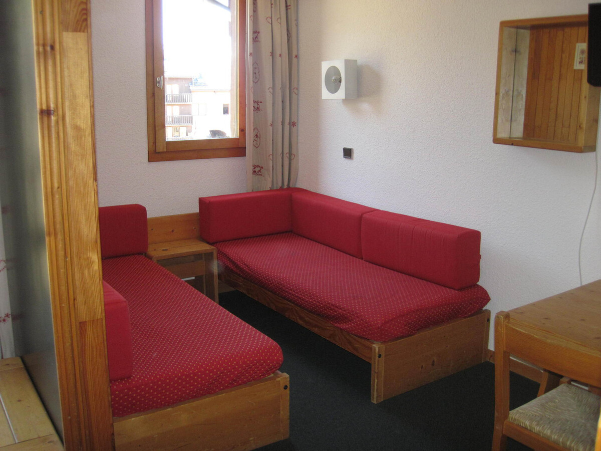 Studio 27m² divisible aux Coches, balcon vue pistes - Photo 2