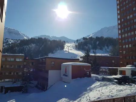 Appartement 3 pièces 8 pers, balcon vue pistes La Plagne : photo 14