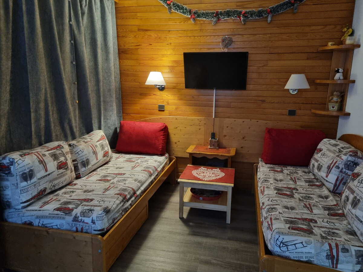 Appartement ski aux pieds à Plagne Bellecôte, 28 m² - Photo 1