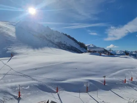 Studio rénové 26m² vue pistes, balcon sud - Plagne Aime : photo 12