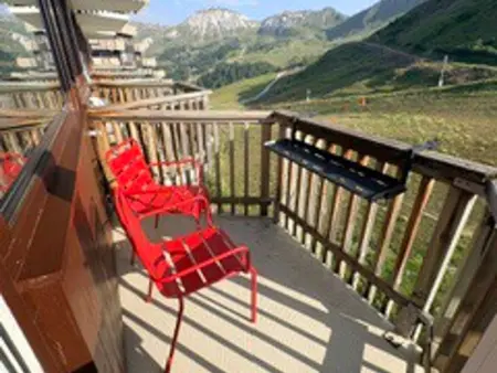 Studio rénové 26m² vue pistes, balcon sud - Plagne Aime : photo 14