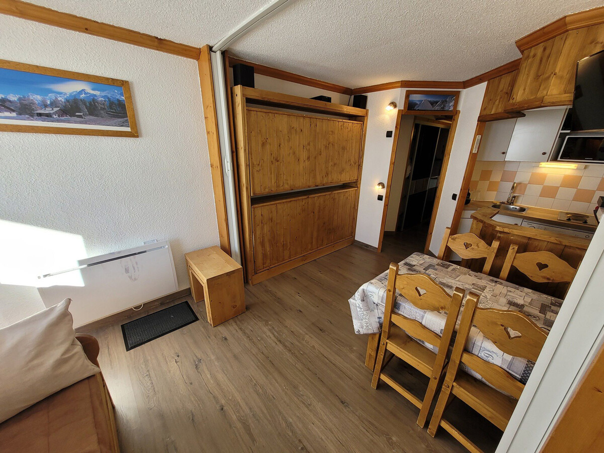Studio 26m² skis aux pieds, vue pistes - Plagne Aime 2000 - Photo 5