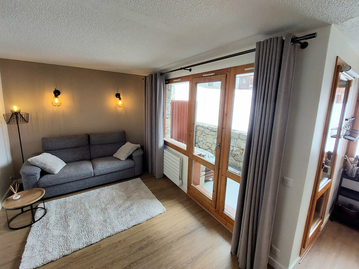 Studio rénové 28m² Belle Plagne, parking et WiFi gratuit - Photo 4