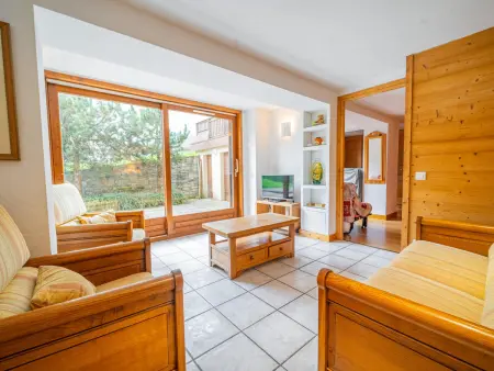 Location appartement à La Clusaz, Appartement 3 chambres avec terrasse, centre village, piste et commerces à pied, garage et WIFI