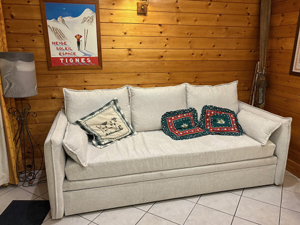 Appartement 9 pers., 3 chambres, terrasse Sud à Tignes - Photo 12