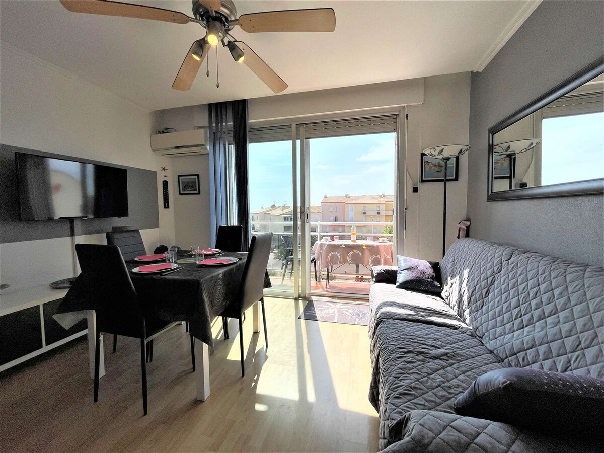Appartement 2 pièces climatisé, 2 balcons à Port-la-Nouvelle - Photo 4