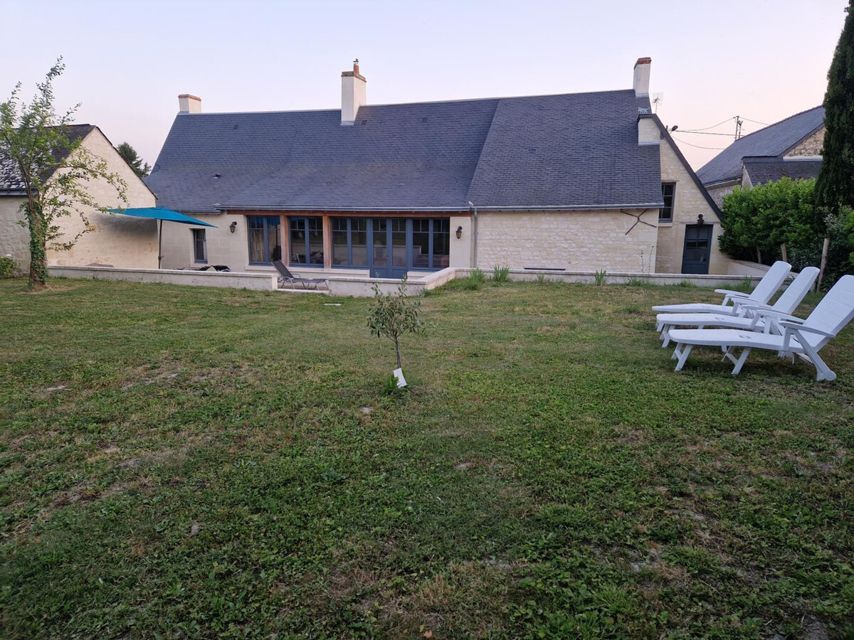 Gîte 10 pers. Benais : 5 ch, jardin, Pays des Châteaux - Photo 3