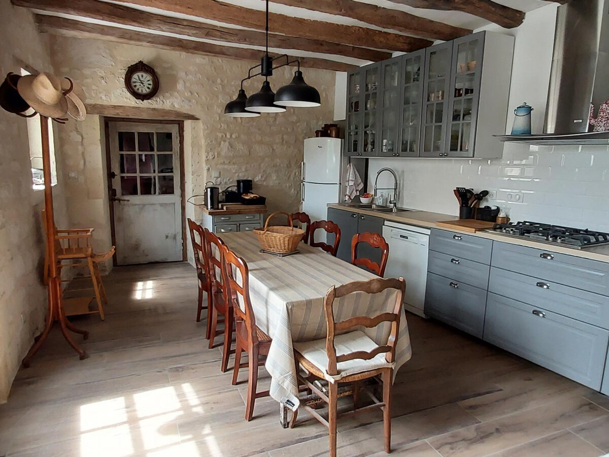 Gîte 10 pers. Benais : 5 ch, jardin, Pays des Châteaux - Photo 4