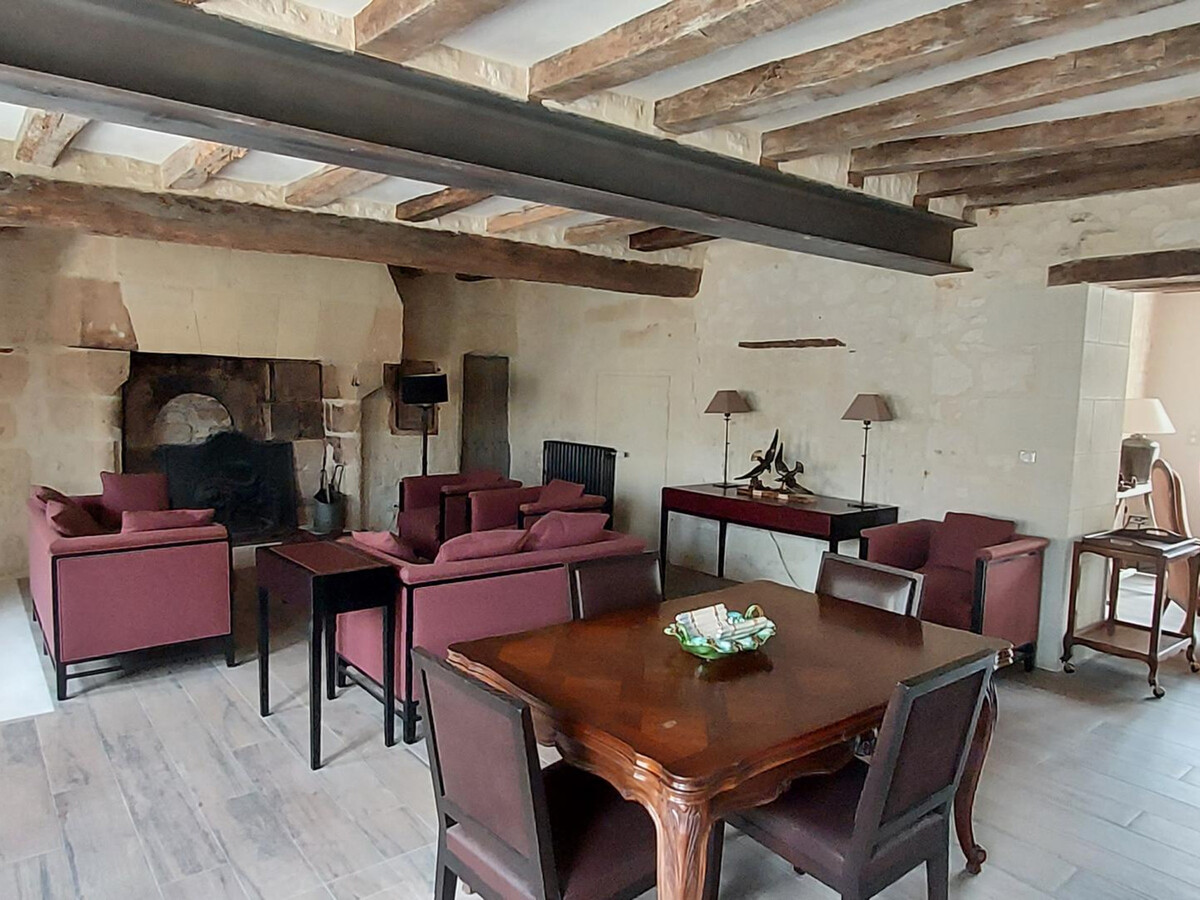 Gîte 10 pers. Benais : 5 ch, jardin, Pays des Châteaux - Photo 6