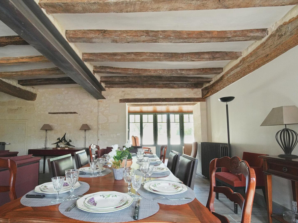 Gîte 10 pers. Benais : 5 ch, jardin, Pays des Châteaux - Photo 8