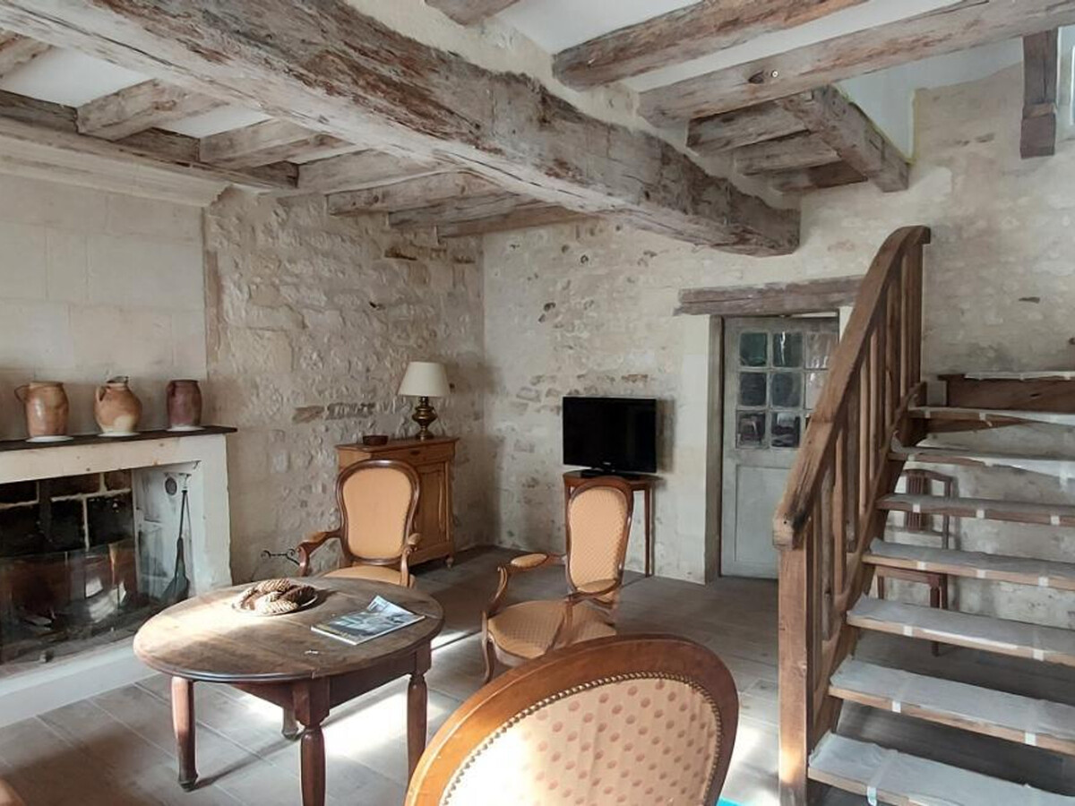Gîte 10 pers. Benais : 5 ch, jardin, Pays des Châteaux - Photo 11