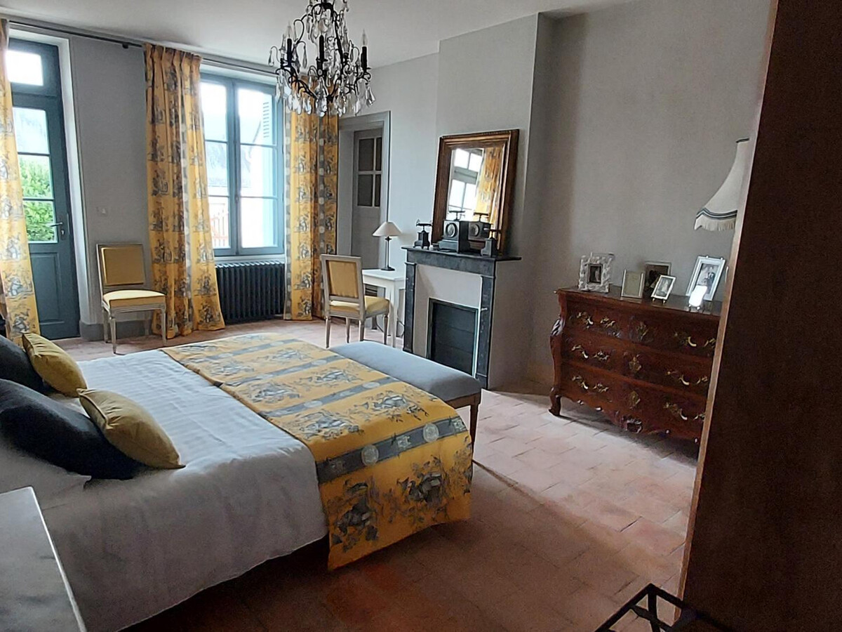 Gîte 10 pers. Benais : 5 ch, jardin, Pays des Châteaux - Photo 18