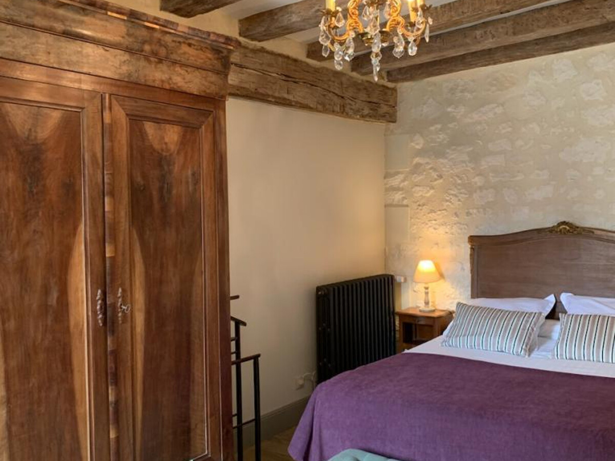 Gîte 10 pers. Benais : 5 ch, jardin, Pays des Châteaux - Photo 21