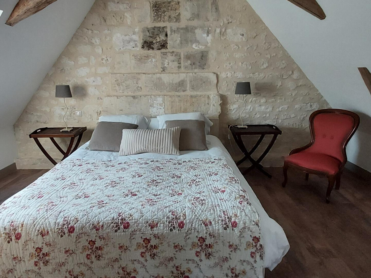Gîte 10 pers. Benais : 5 ch, jardin, Pays des Châteaux - Photo 28
