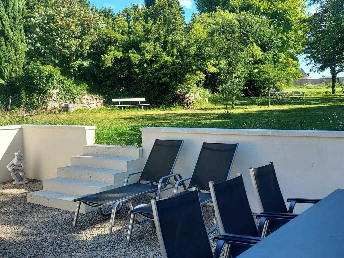 Gîte 10 pers. Benais : 5 ch, jardin, Pays des Châteaux - Photo 31